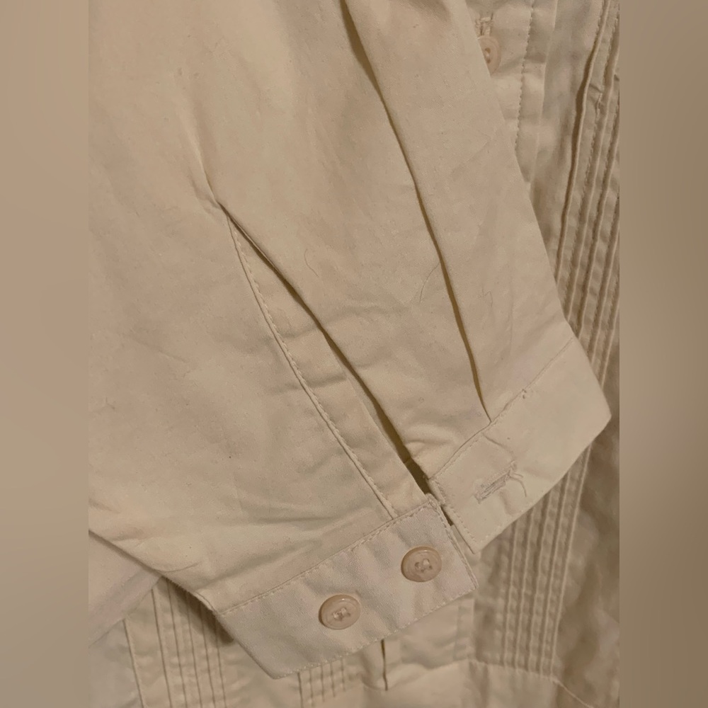 Scully Button Tunic Tux Front Size Large - image 7